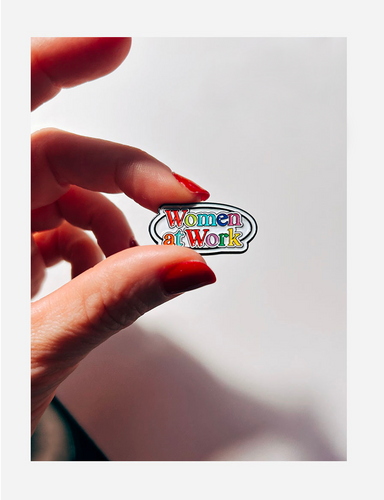 Women at Work Pin